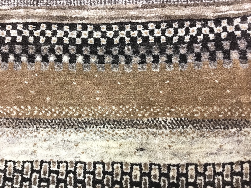 ラグ「手織段通 ラジャスタン プット ナチュラル」/アウトレット＆ベッドルームギャラリー横浜展示品