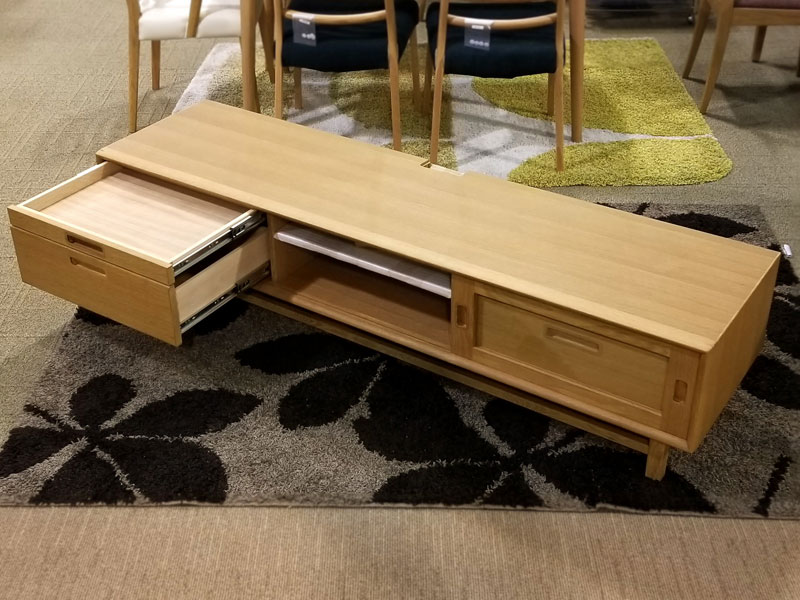 テレビボード「フィル 170」 オーク材/ホワイトオーク色/アウトレット