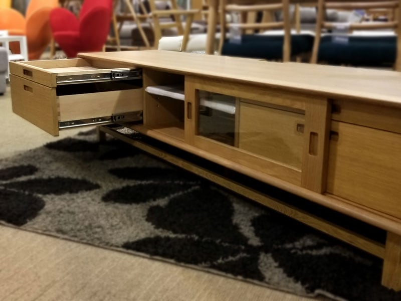 テレビボード「フィル 170」 オーク材/ホワイトオーク色/アウトレット