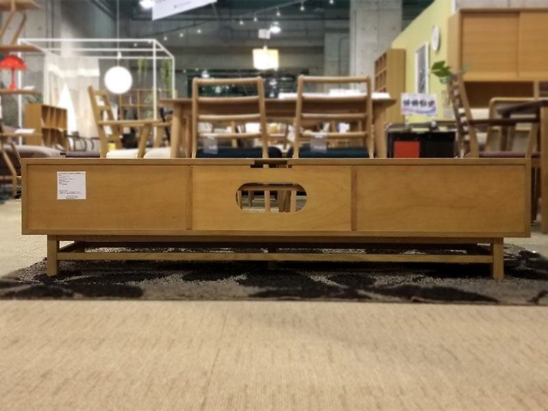 テレビボード「フィル 170」 オーク材/ホワイトオーク色/アウトレット