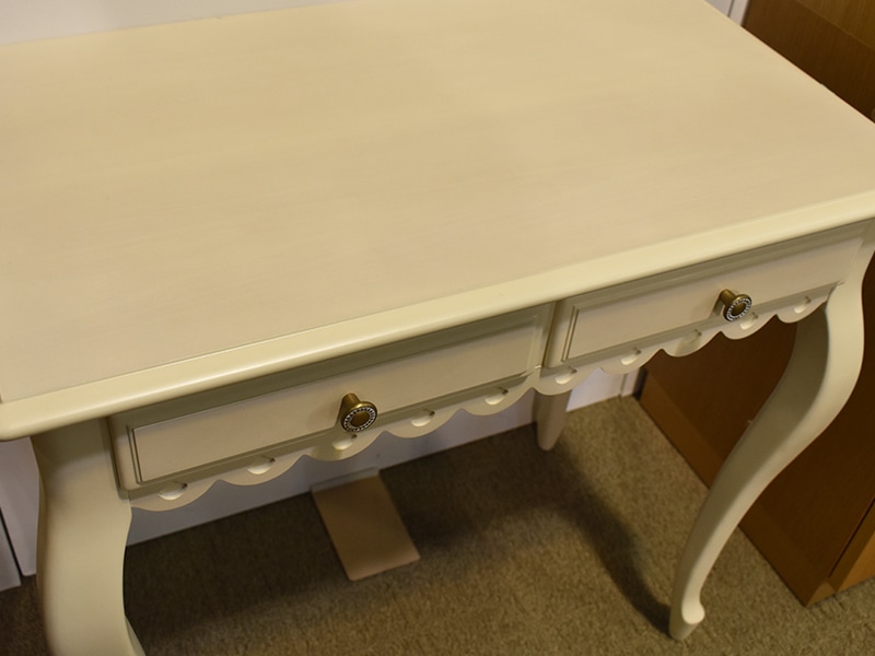 デスク「マリアンディール」ホワイト色 / 県外倉庫保管 / 数量限定