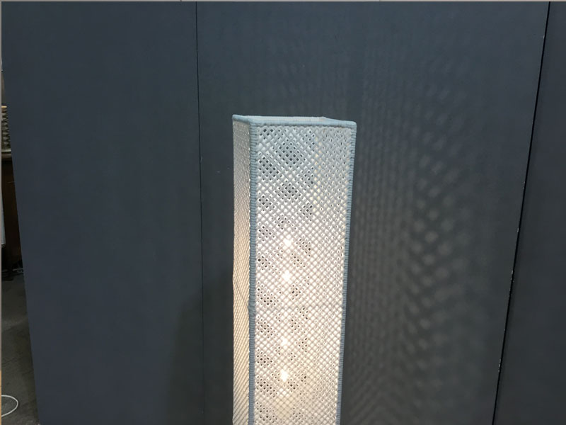 フロアスタンド「カデンザ」L-026PP ホワイト色/アウトレット＆ベッドルームギャラリー横浜展示品