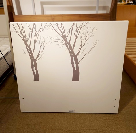 ヘッドボード「GATFR6WHLBRSH」　シングルサイズ/アウトレット＆リワース大阪南港展示品