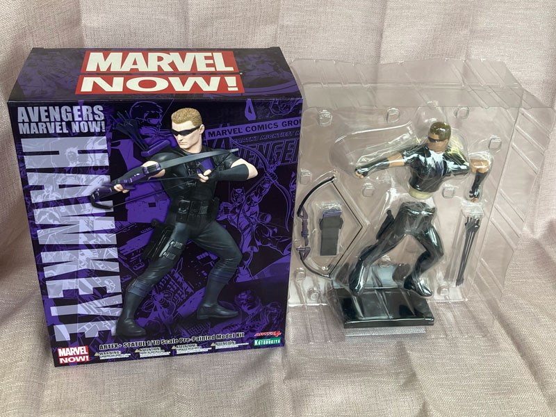 フィギュア「ホークスアイ」アベンジャーズ/アウトレット＆ベッドルームギャラリー横浜展示品