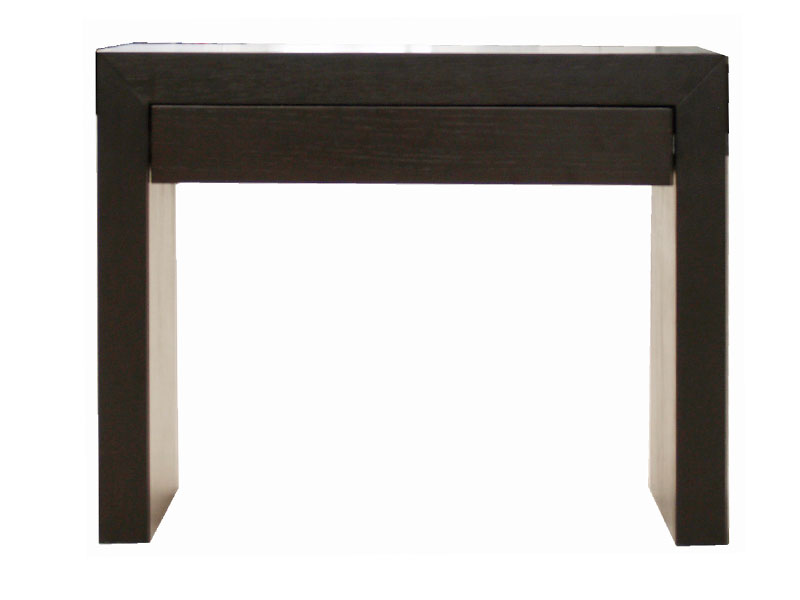 オケージョナルテーブル「DM-GF003」中 オーク材ダークブラウン色 / 県外倉庫保管 / 数量限定お買い得品（新品）