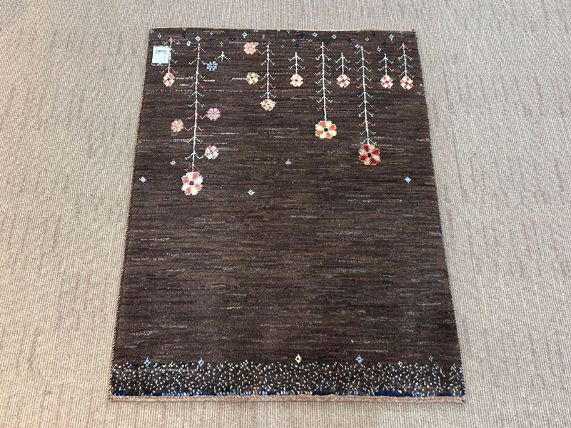 マット「手織段通ギャッベ/ファルシ 9125219」/アウトレット＆ベッドルームギャラリー横浜展示品