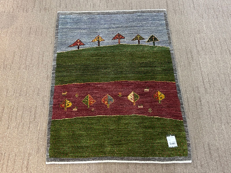 マット「手織段通ギャッベ/アマレ 10030563」/アウトレット＆ベッドルームギャラリー横浜展示品