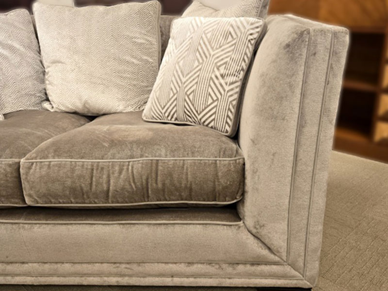 ラブソファ 「ホリスター」布ベージュ/アウトレット＆リワース大阪南港展示品