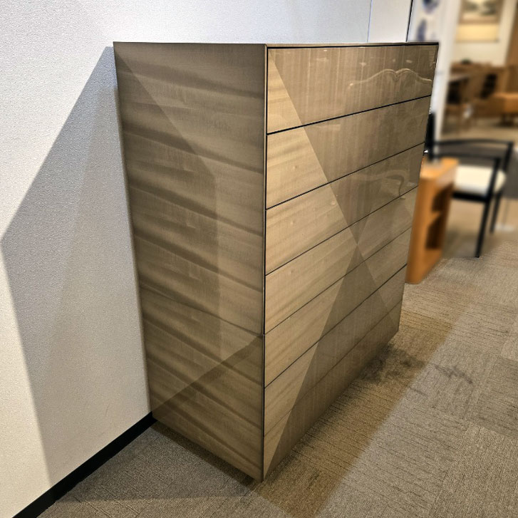 チェスト「デコレ」ダブ色 幅103.8cm/アウトレット＆リワース大阪南港