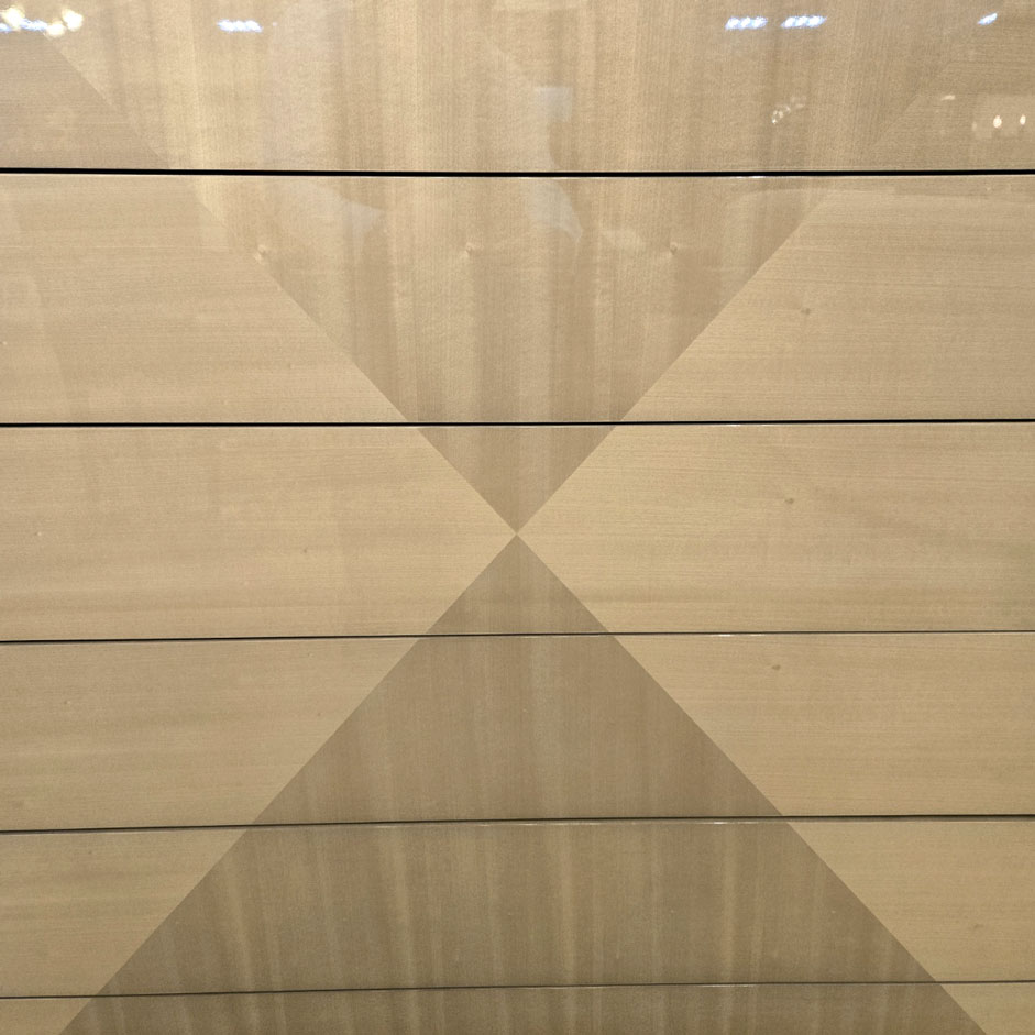 チェスト「デコレ」ダブ色 幅103.8cm/アウトレット＆リワース大阪南港展示品