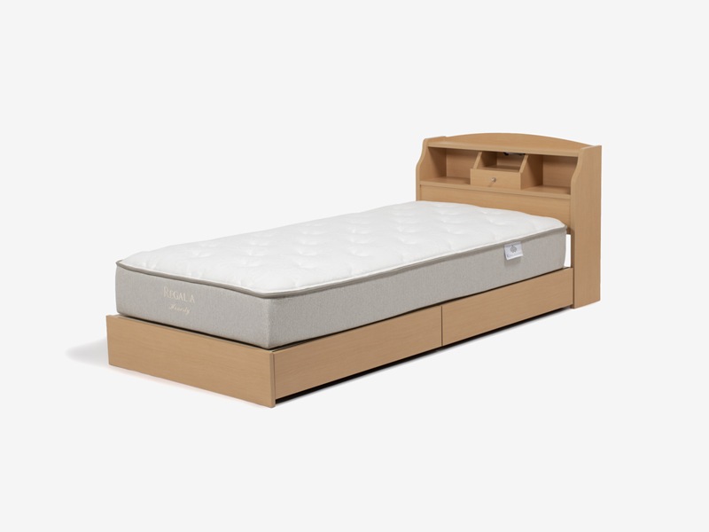 ベッドフレーム「エリート　宮つき」【各色各サイズ在庫限りのため30%OFF】／数量限定特別ご提供品（新品）