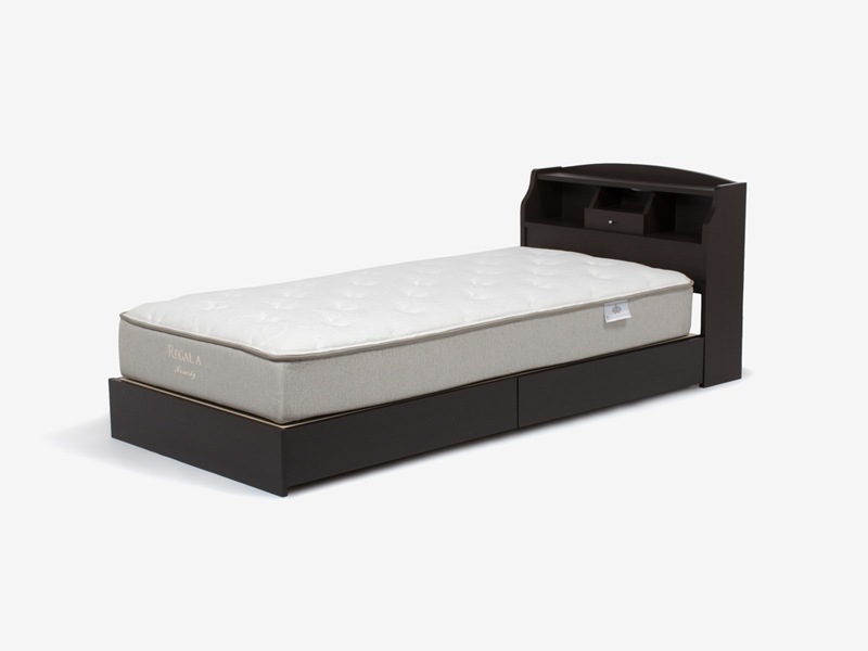 ベッドフレーム「エリート　宮つき」【各色各サイズ在庫限りのため30%OFF】／数量限定特別ご提供品（新品）