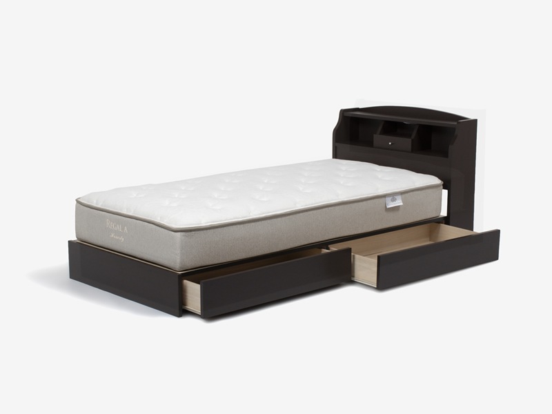 ベッドフレーム「エリート　宮つき」【各色各サイズ在庫限りのため30%OFF】／数量限定特別ご提供品（新品）