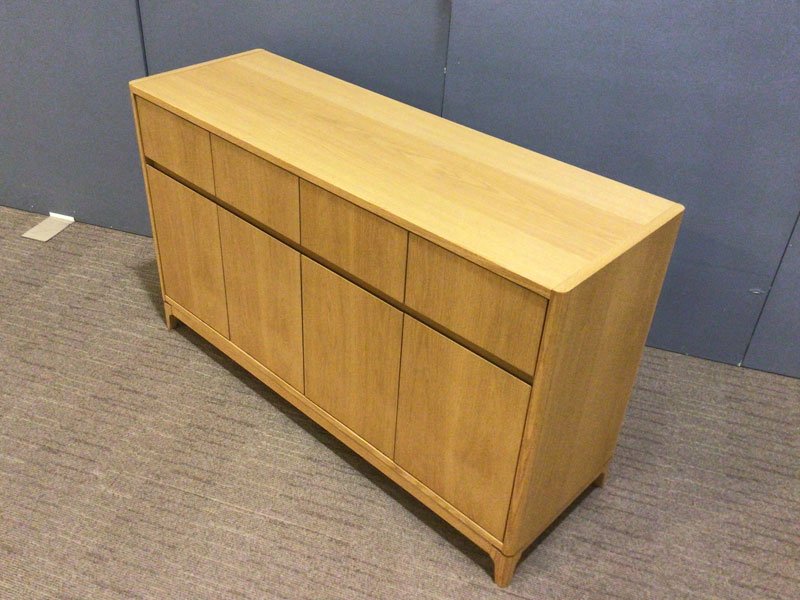 サイドボード「アパートメント120」オーク材/アウトレット＆ベッドルームギャラリー横浜展示品