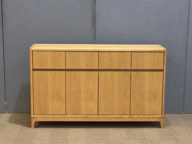 サイドボード「アパートメント120」オーク材/アウトレット＆ベッドルームギャラリー横浜展示品