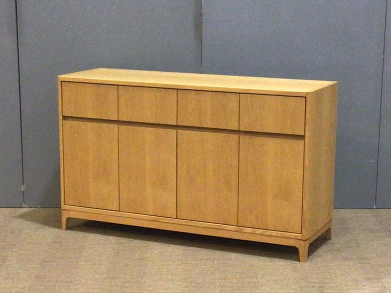 サイドボード「アパートメント120」オーク材/アウトレット＆ベッドルームギャラリー横浜展示品