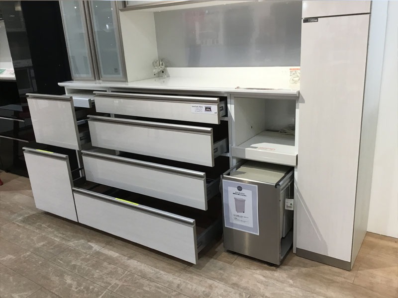 食器棚「リュクス」幅220.4cm/南船橋店展示品