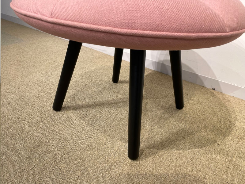 GMHK348○IDC大塚家具 スツール オットマン ブルー ファブリック 布張 GMHK348○IDC大塚家具 スツール オットマン ブルー ファブリック 布張