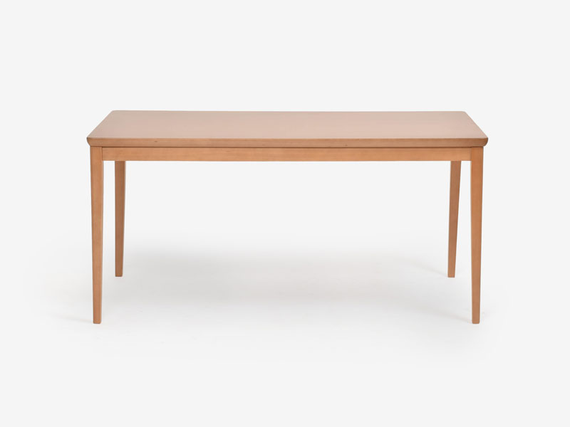 ダイニングテーブル「フルートN」ビーチ材ナチュラルブラウン色 / 県外倉庫保管 / 数量限定特別ご提供品（新品）