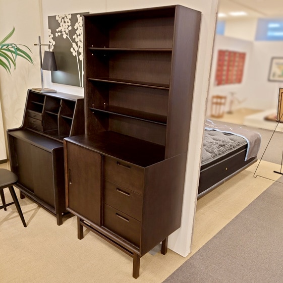 木製オープンシェルフ ダークブラウン 6棚　大塚家具 木製オープンシェルフ ダークブラウン 6棚 大塚家具 木製オープン