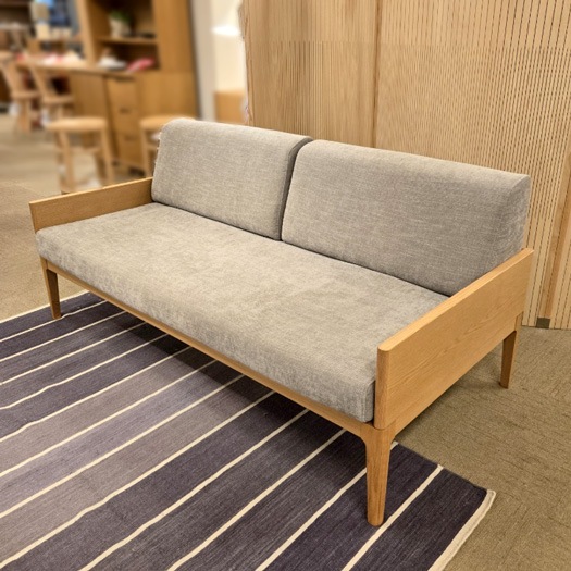 ソファ「APARTMENT-アパートメント-デイベッド2.5」幅165cm オーク材/アウトレット＆リワース大阪南港展示品