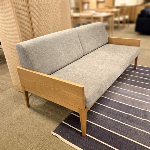 ソファ「APARTMENT-アパートメント-デイベッド2.5」幅165cm オーク材/アウトレット＆リワース大阪南港展示品
