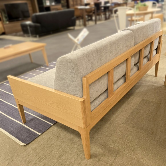 ソファ「APARTMENT-アパートメント-デイベッド2.5」幅165cm オーク材/アウトレット＆リワース大阪南港展示品