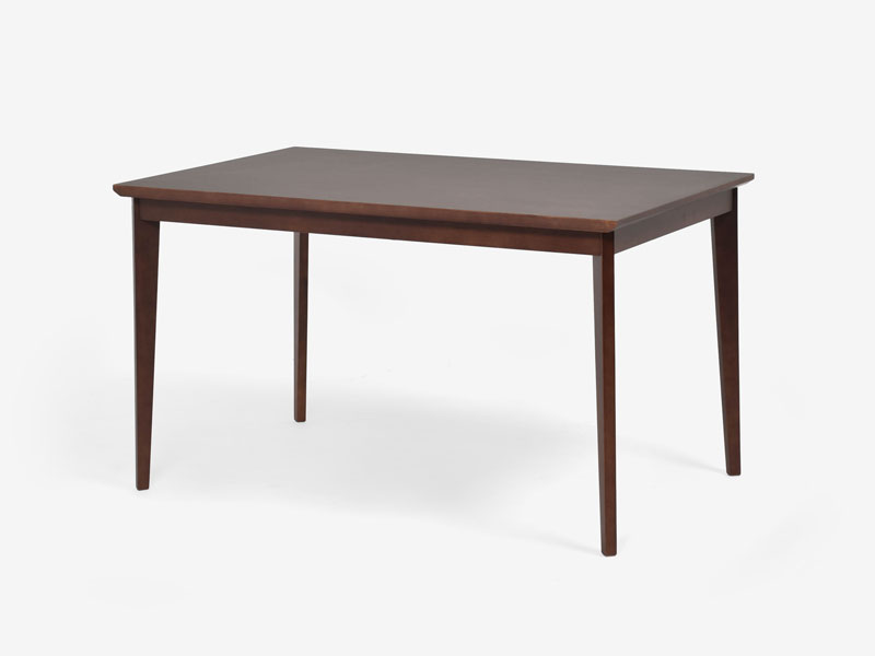 ダイニングテーブル「AX3」ビーチ材ウォールナット色／数量限定特別ご提供品（新品）