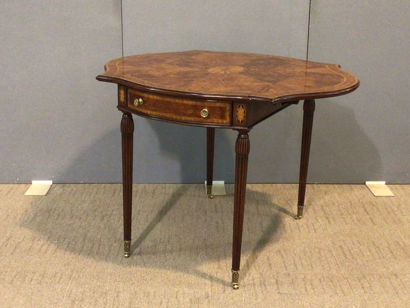 バタフライテーブル｢5005-880」マホガニー/アウトレット＆ベッドルームギャラリー横浜展示品