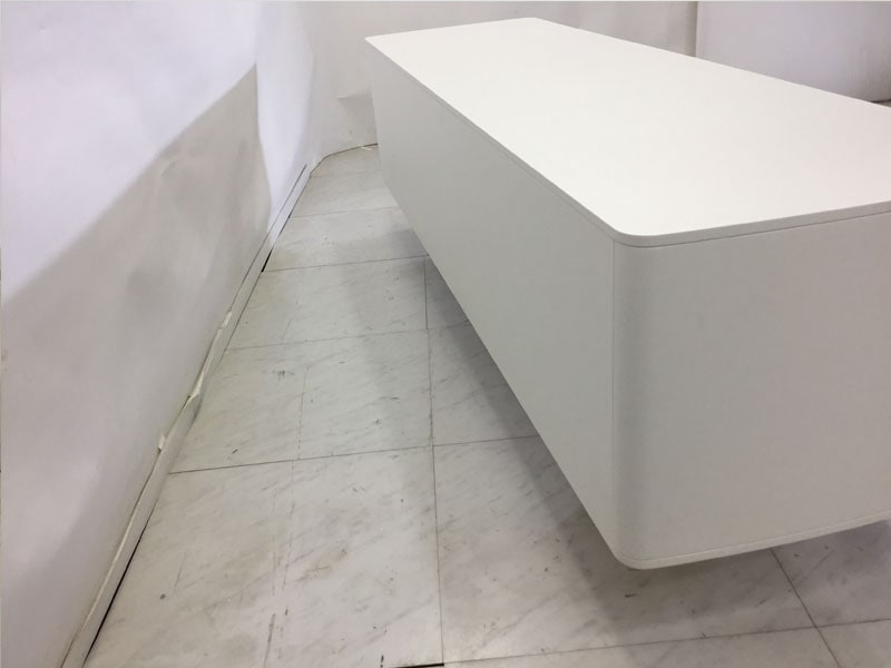 サイドボード「シフト」マットホワイト / 県外倉庫保管 / 数量限定お買い得品（新品）