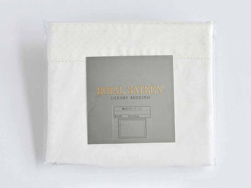 額付ピローケース「モダンローズ2」ホワイト/アウトレット＆ベッドルームギャラリー横浜在庫品