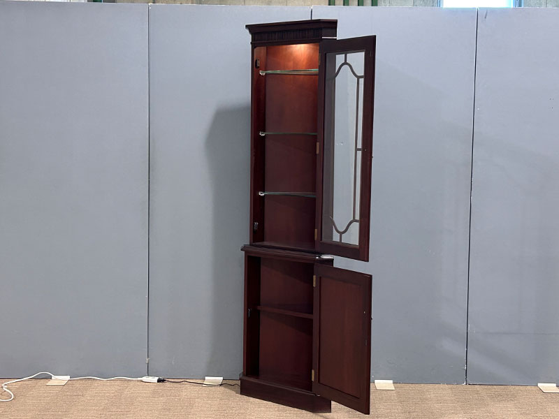 GMHS402○IDC大塚家具 スプレンダー キュリオケース 飾り棚 ガラスキャ