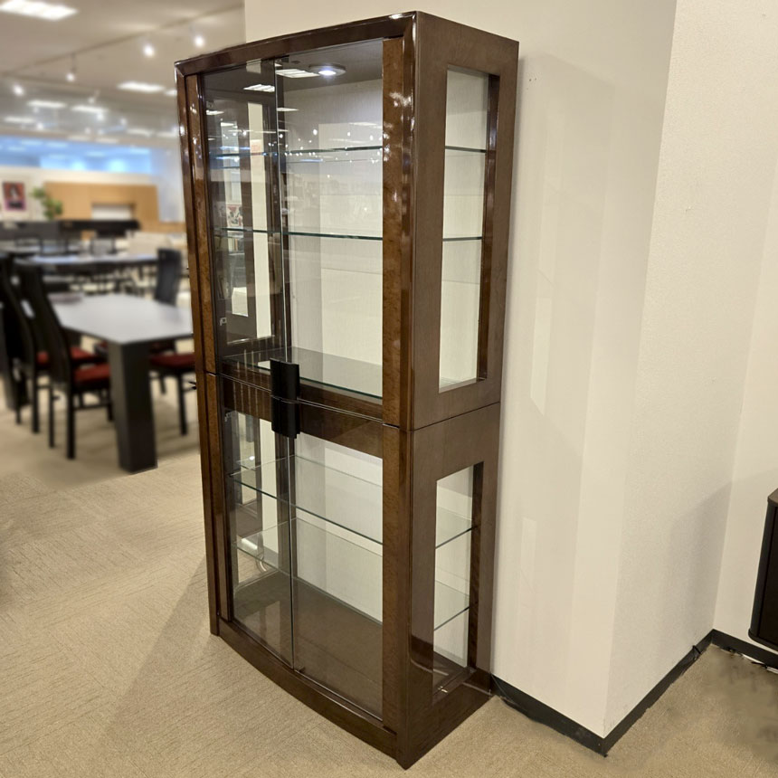 キュリオキャビネット「バレッタ」B-GBR/アウトレット＆リワース大阪南港展示品