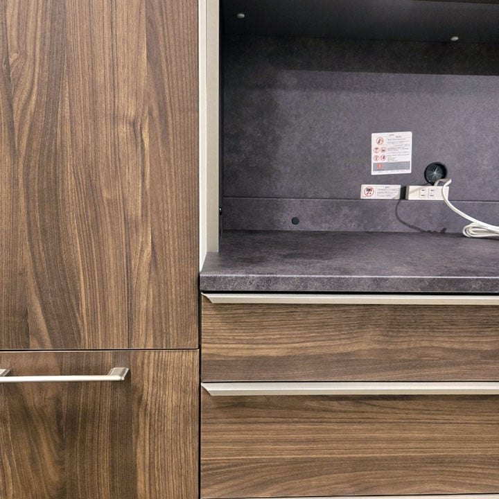 食器棚(上置付)4点セット「SQ/RM-1500」メラミンTJN10200K 幅150cm