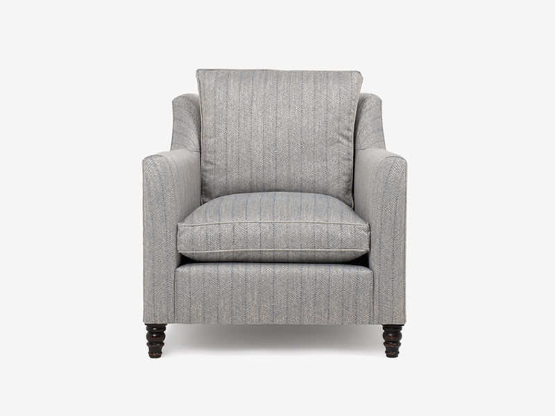 アームチェア「ホクストン」【在庫限りのため50%OFF】／数量限定特別ご提供品（県外倉庫保管・新品）