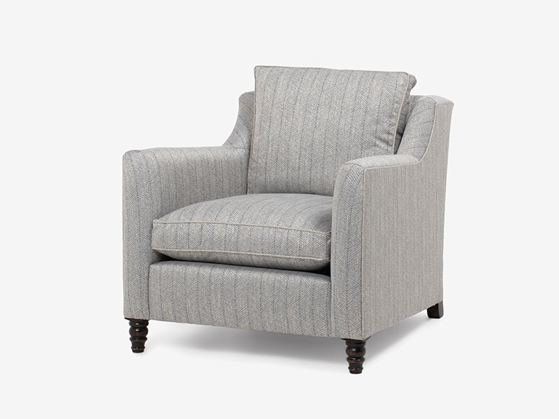 アームチェア「ホクストン」【在庫限りのため50%OFF】／数量限定特別ご提供品（県外倉庫保管・新品）