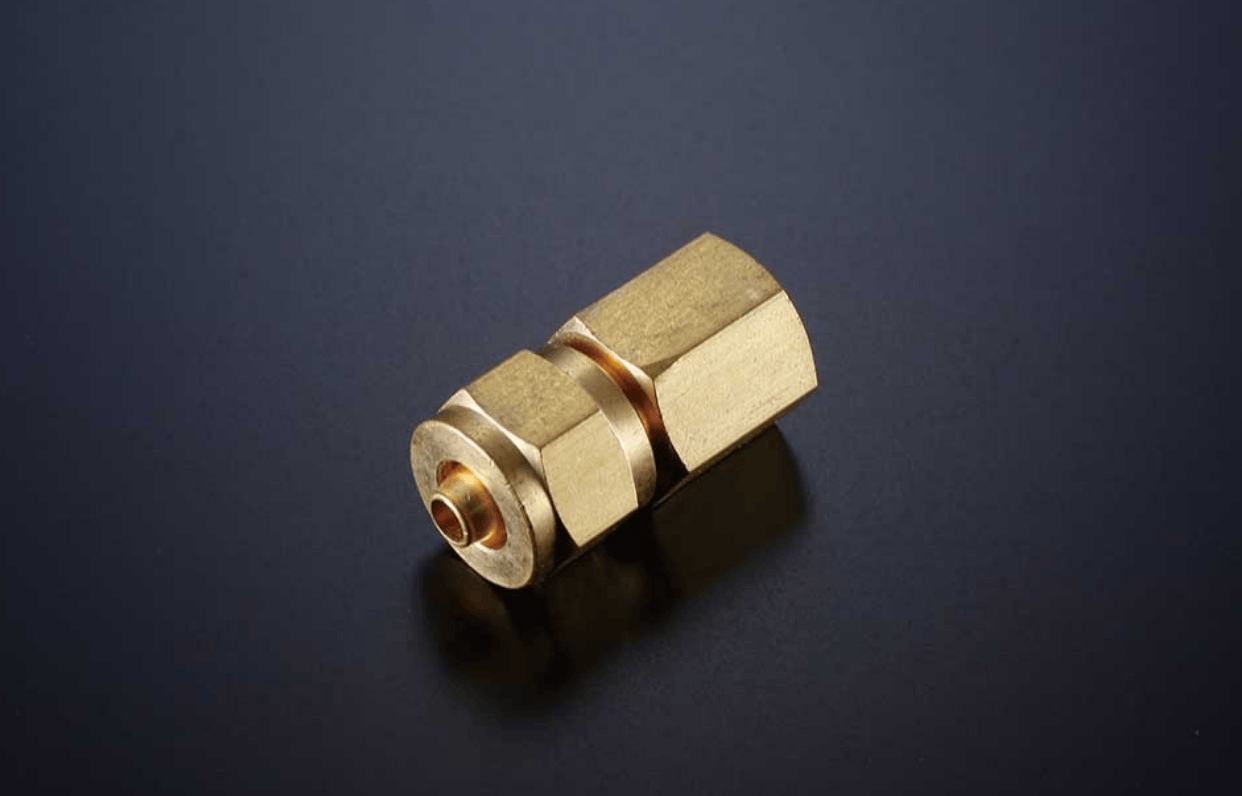 1/8メネジ×6mmホース ストレート