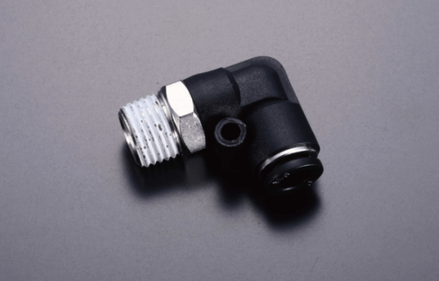 1/4オネジ×6mmホースエルボ