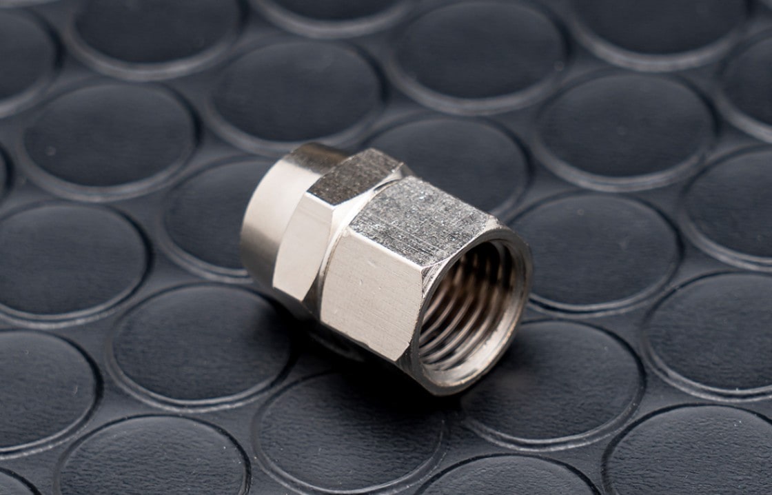 1/4メネジ×10mmホース ストレート