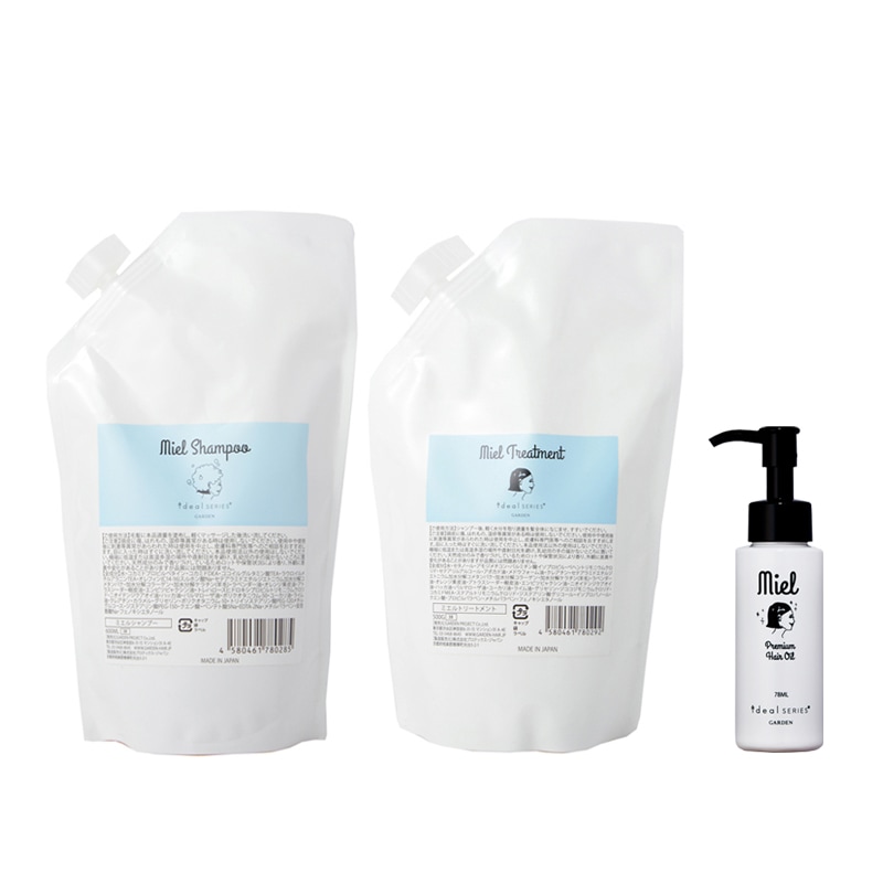 ミエルセット割キャンペーン】※詰替え[ミエルシャンプー