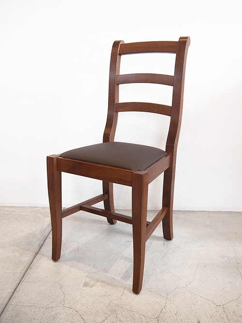 イタリア製 クラシカル 木製ダイニングチェア｜イデア