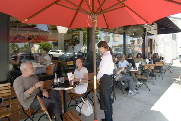 アウトドアファニチャー/チェア公共エリアやテラスにも最適、腐食に強いビストロチェア