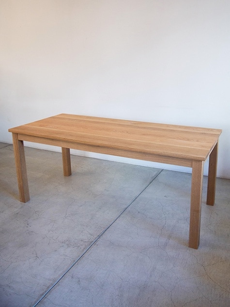 160×80 WHITE OAK（ストレートレッグ・ターンドレッグ）