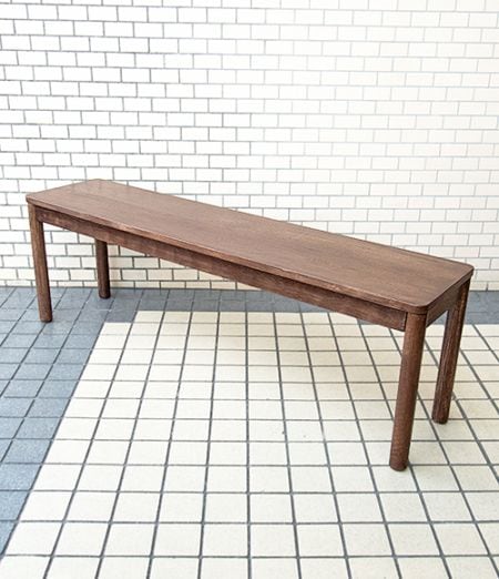 BC-140 WAL　木製ダイニングベンチ