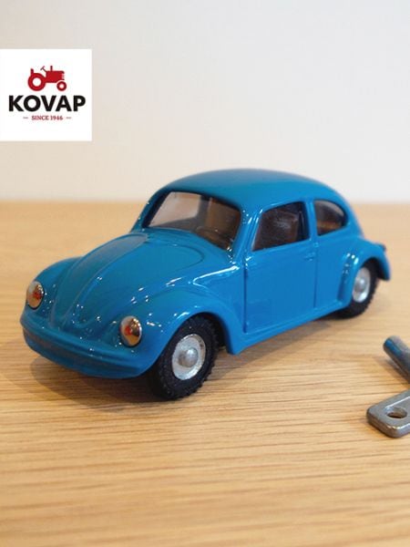 〔KOVAP社製〕フォルクスワーゲン ビートル ブルー - ゼンマイ式