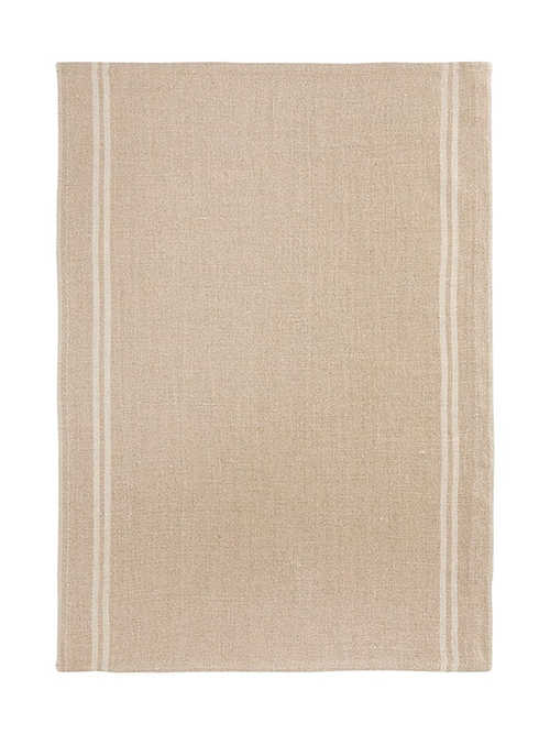 CHARVET EDITIONS Tea towel COUNTRY used ecru 52×70
