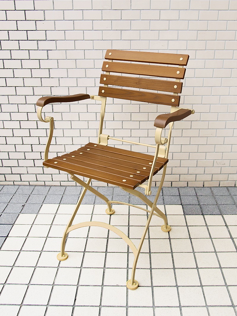 アウトドアファニチャー/チェア公共エリアやテラスにも最適、腐食に強いビストロチェア