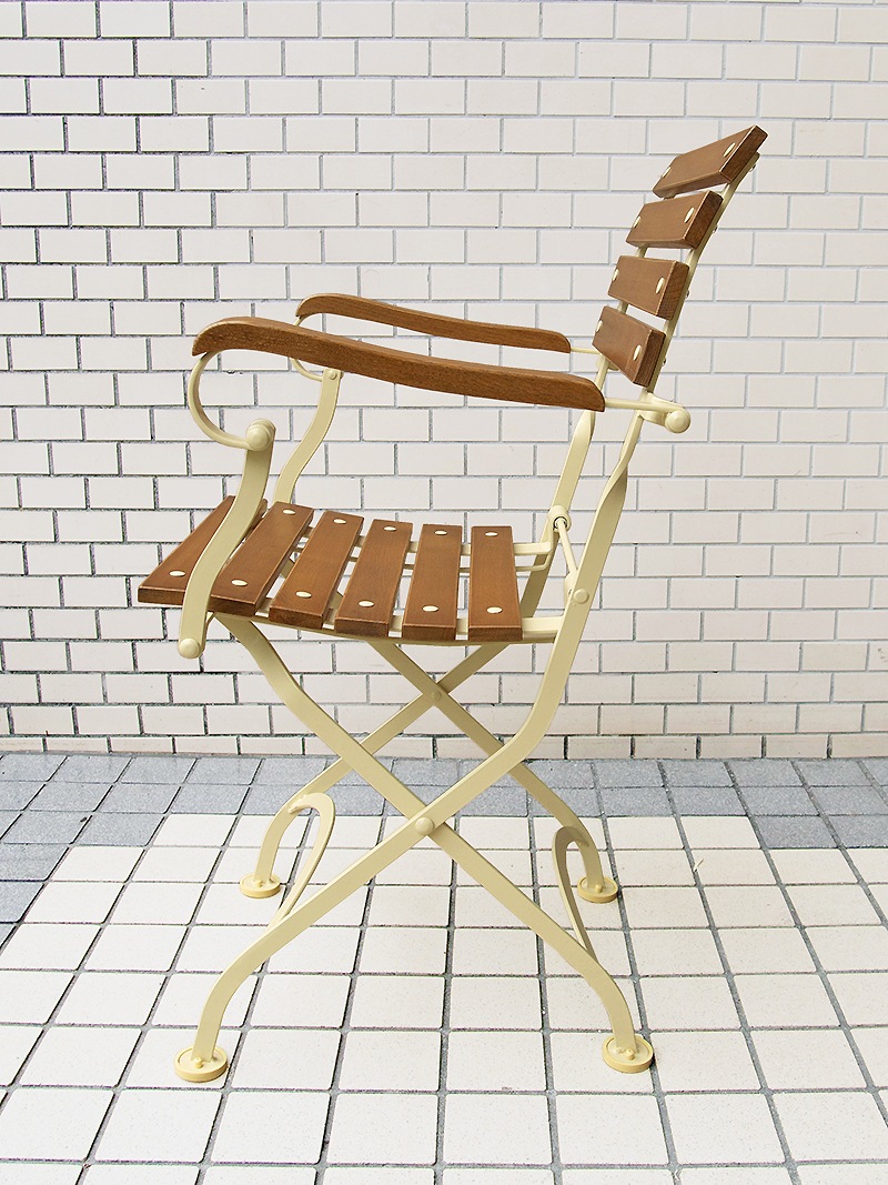 アウトドアファニチャー/チェア公共エリアやテラスにも最適、腐食に強いビストロチェア