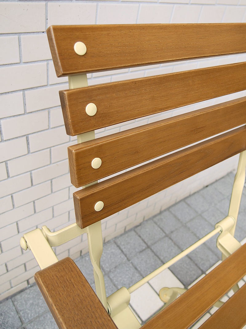 アウトドアファニチャー/チェア公共エリアやテラスにも最適、腐食に強いビストロチェア