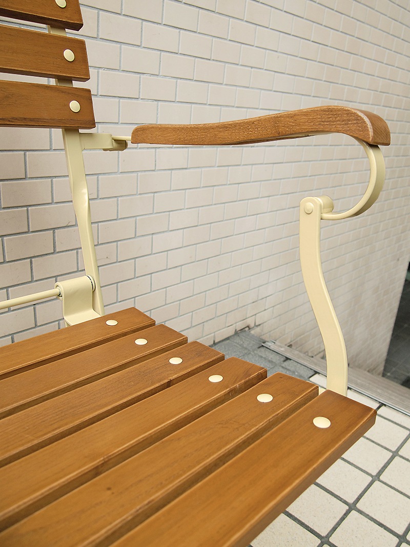 アウトドアファニチャー/チェア公共エリアやテラスにも最適、腐食に強いビストロチェア